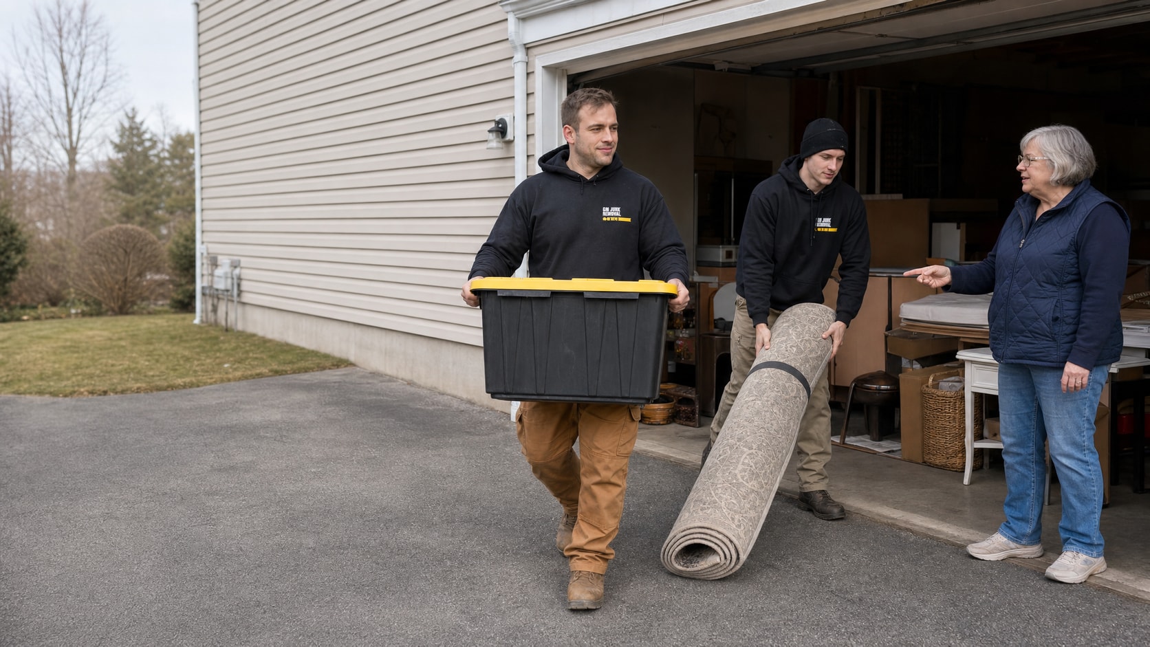 GM Junk Removal crew