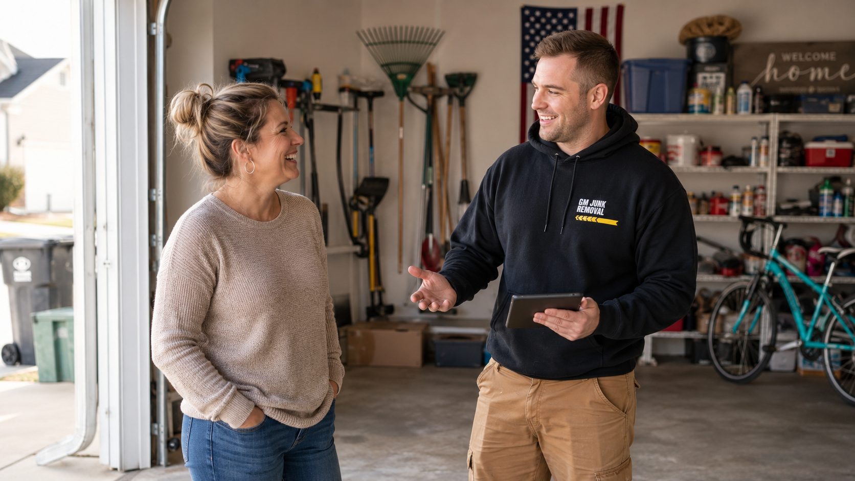 We walk the job with you and give you the price